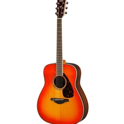 Yamaha FG830 ABFolk guitar; solid Sitka spruce top, rosewood back and sides, die-cast chrome tuners; Autumn Burst